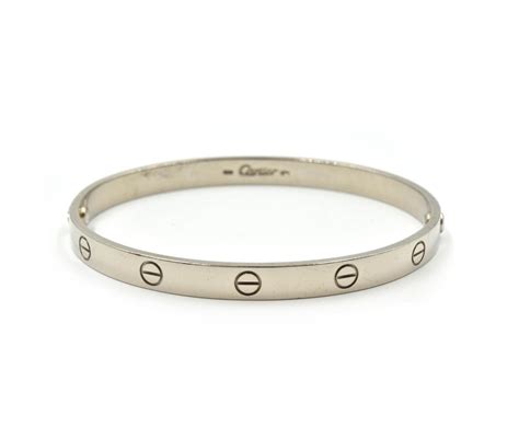 cartier love bracelet white|authenticate cartier love bracelet.